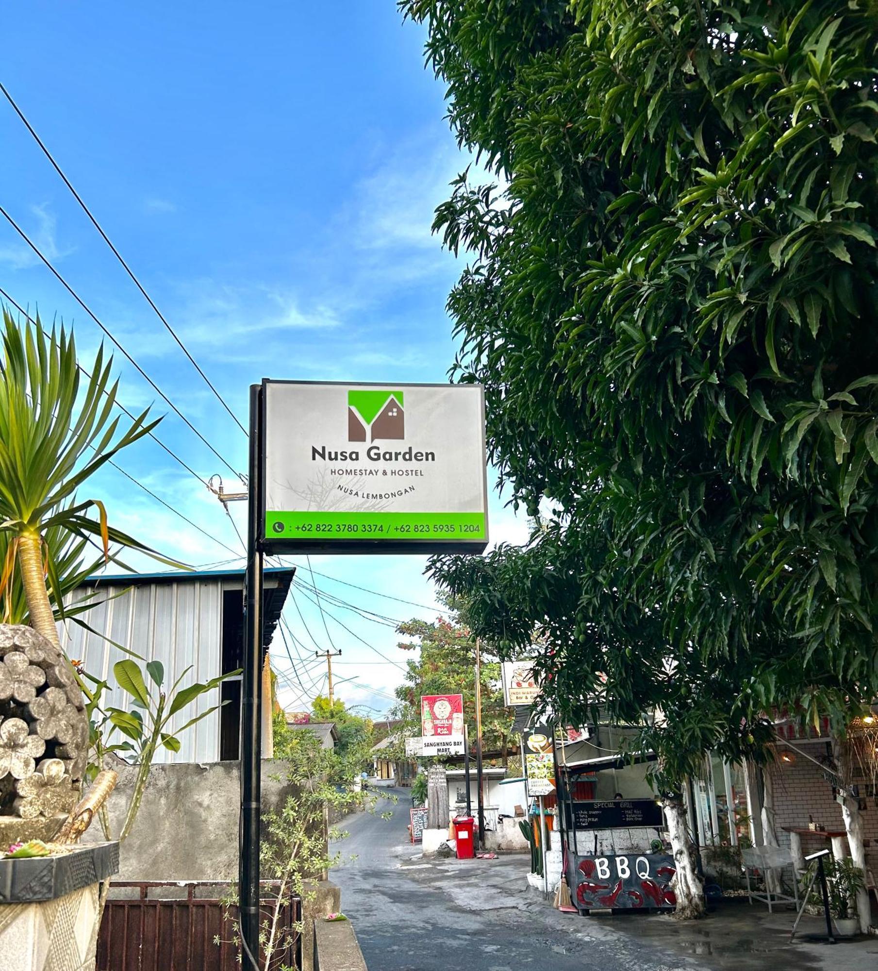 Nusa Garden Homestay Nusa Lembongan  Ngoại thất bức ảnh