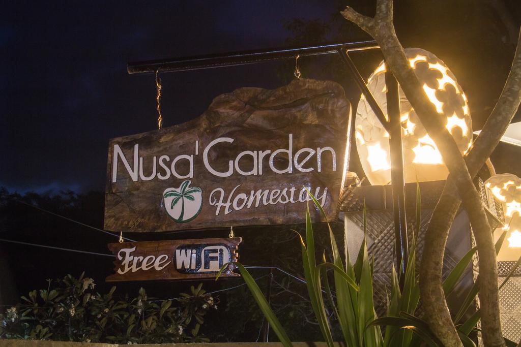 Nusa Garden Homestay Nusa Lembongan  Ngoại thất bức ảnh